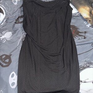 H&M Black Mini Dress